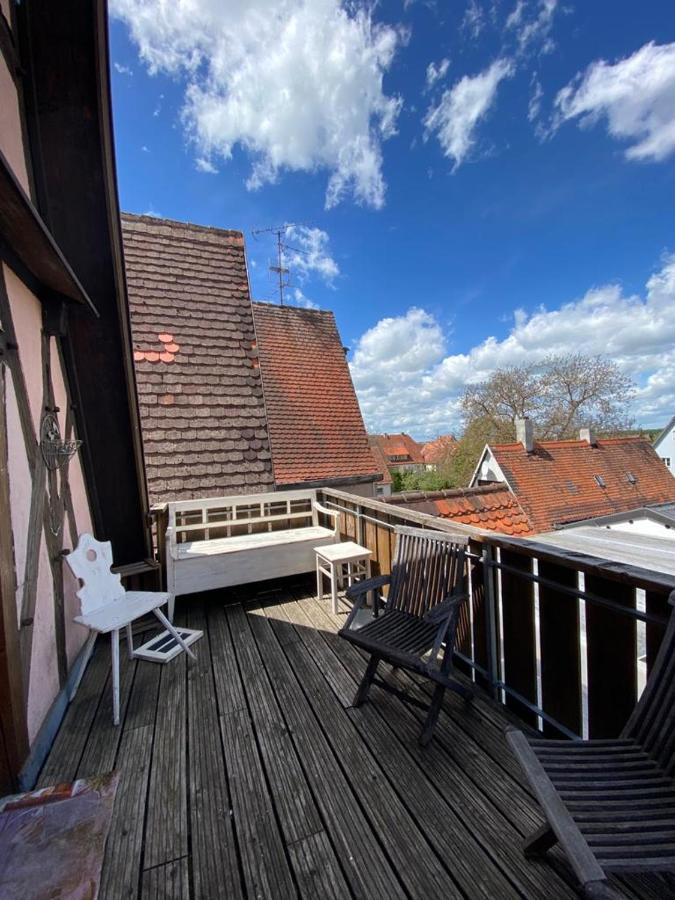 Apartamento Cafe Einzigartig Rothenburg ob der Tauber Exterior foto