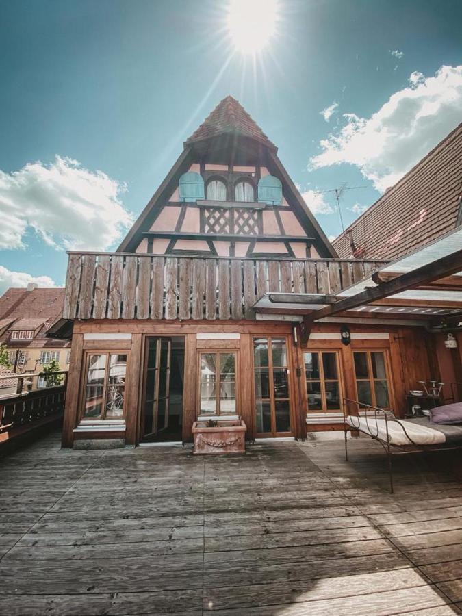 Apartamento Cafe Einzigartig Rothenburg ob der Tauber Exterior foto